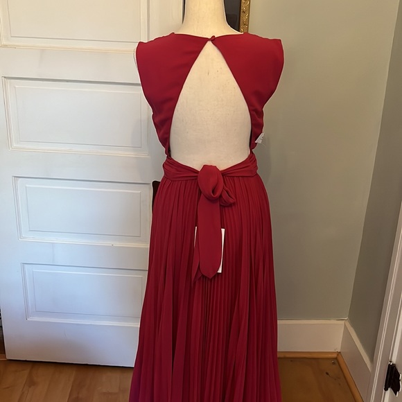 NWT BHDLN ANTHRO Pink Backless Party Dress - Picture 5 of 10